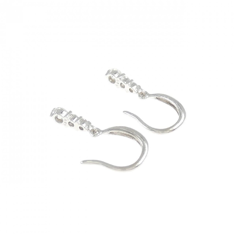 K18WG Bông tai kim cương 0.20CT - Hàng hiệu Chính hãng 869506