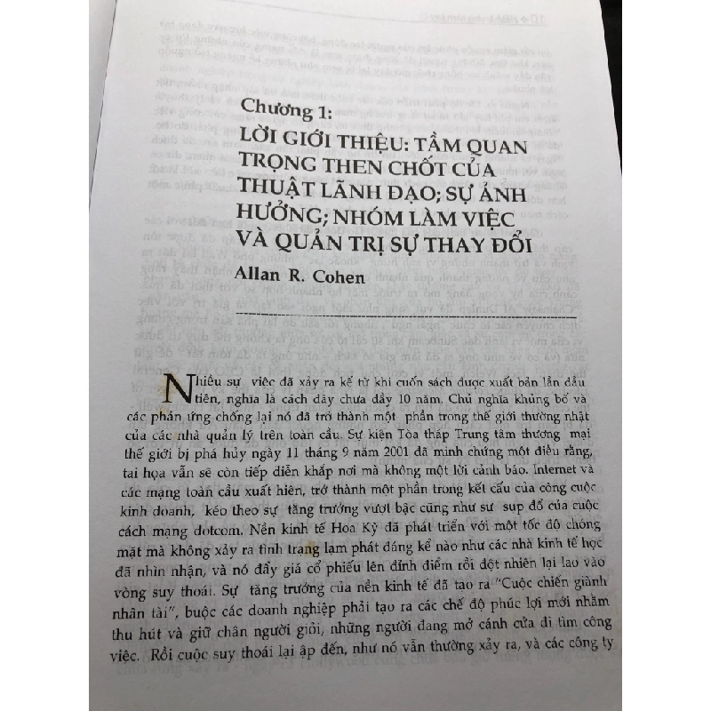 MBA trong tầm tay Chủ đề quản trị kinh doanh 2011 mới 90% bìa cứng , bẩn nhẹ Allan R.Cohen HPB3108 QUẢN TRỊ 350315