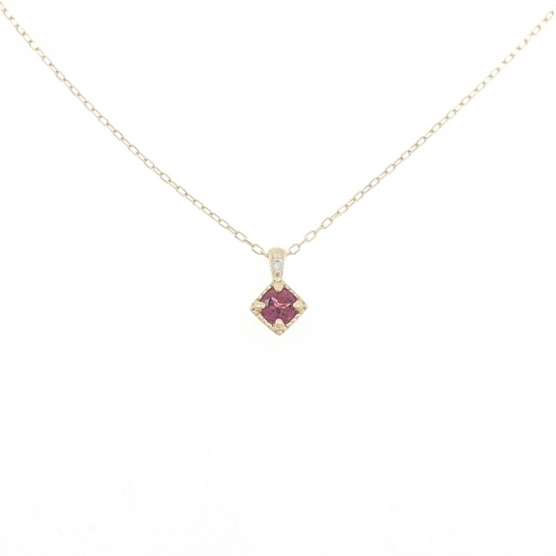 K10YG Tourmaline Necklace - Hàng hiệu Authentic 859346