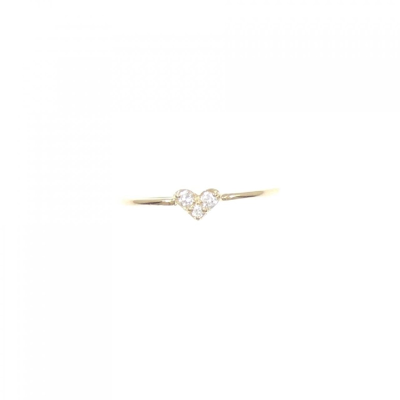 Nhẫn kim cương hình trái tim K18YG 0.05CT - Hàng hiệu Chính hãng 851060
