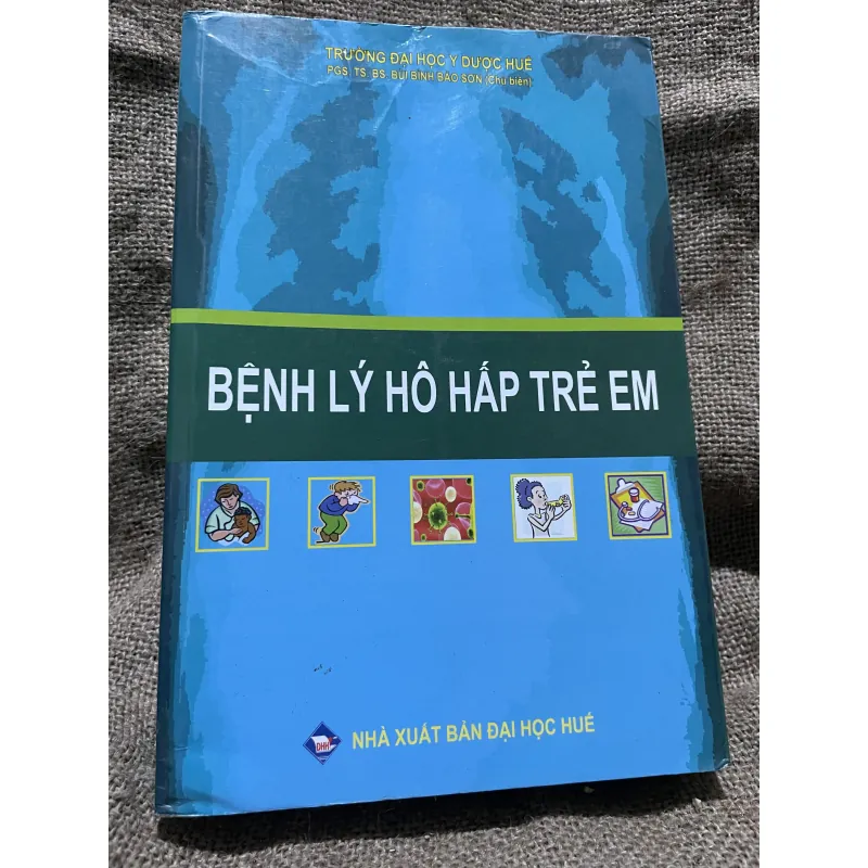 Bệnh lý hô hấp trẻ em - hơn 600 trang khổ lớn  1000493