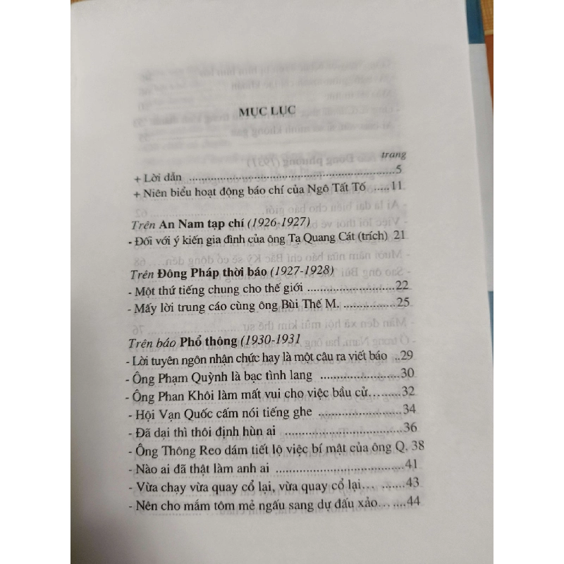 Ngô Tất Tố Tiểu phẩm báo chí L5 - 2005 - 380 trang VĂN HỌC ANTQ2012-161 921179
