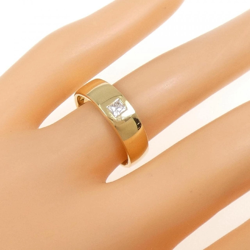 Nhẫn kim cương K18YG 0.15CT - Hàng hiệu Authentic 854394