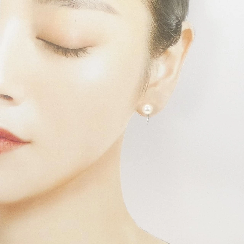 Bông tai ngọc trai Akoya Mikimoto 7.5mm - Hàng hiệu Chính hãng 845776