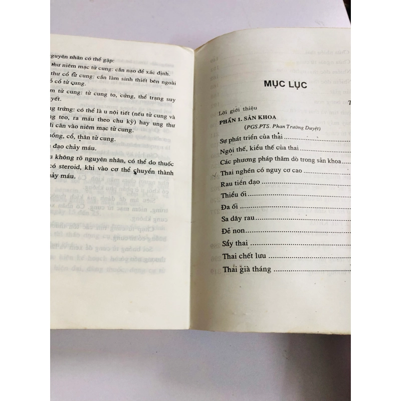 LÂM SÀNG SẢN PHỤ KHOA  547858