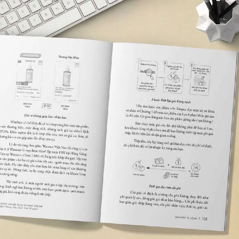 Khởi Nghiệp Kinh Doanh Online - Bán Hàng Hiệu Quả Trên Shopee - NGUYỄN TRÍ LONG & TRẦN THANH PHONG - GIVER BOOKS - MARKETING KINH DOANH 595450