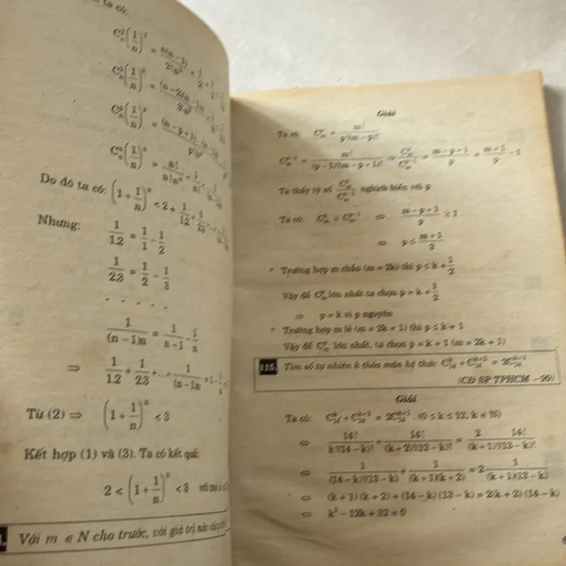 Tuyển chọn 342 bài toán giải tích tổ hợp - Hà văn chương 739483