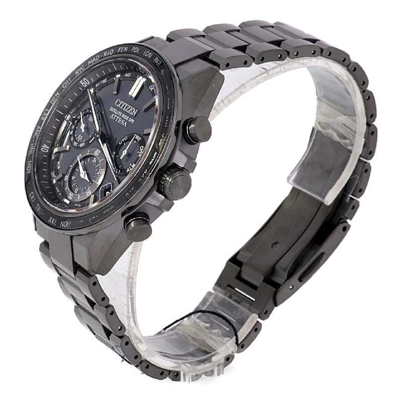 Đồng hồ điện tử GPS sóng vệ tinh Citizen Attesa F950－0029S01/CC4055－65E TI Solar Quartz - Hàng hiệu Chính hãng 883747