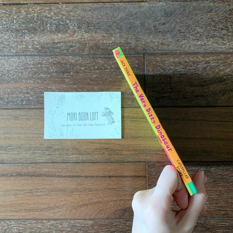 Sách ngoại văn The Very Dizzy Dinosaur, Used, Bìa cứng, Khổ nhỏ 498847
