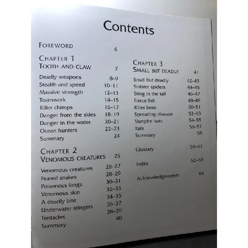 Dangerous Creatures BÌA CỨNG mới 85% bẩn nhẹ Angela Wilkes HPB2607 NGOẠI VĂN 458716