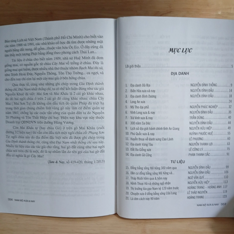 Nam Bộ Xưa & Nay (Nhiều Tác Giả) 410221