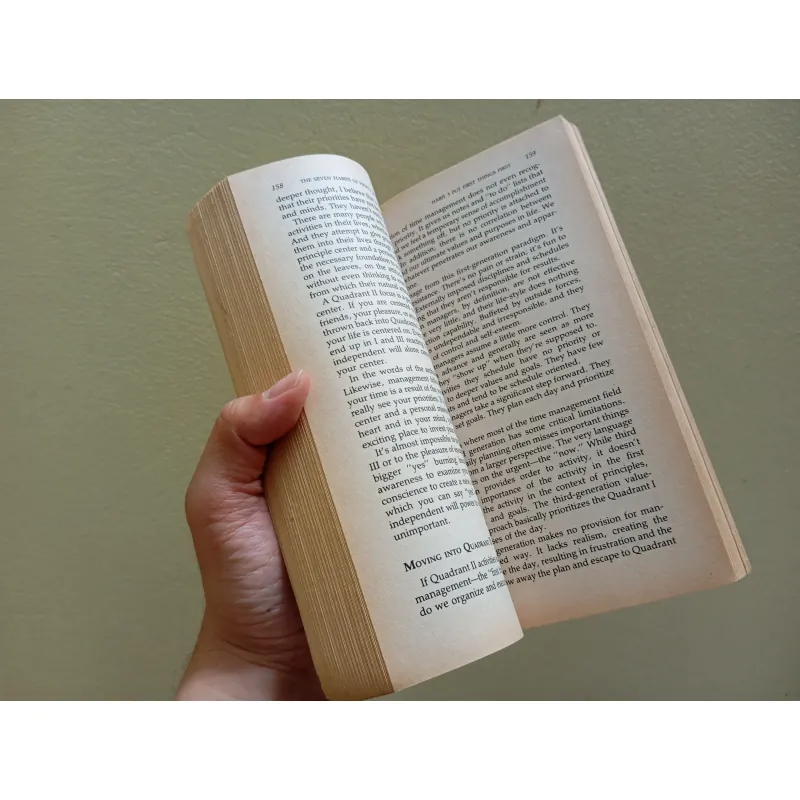 The 7 habits of highly effective people english book sách tiếng Anh  973791
