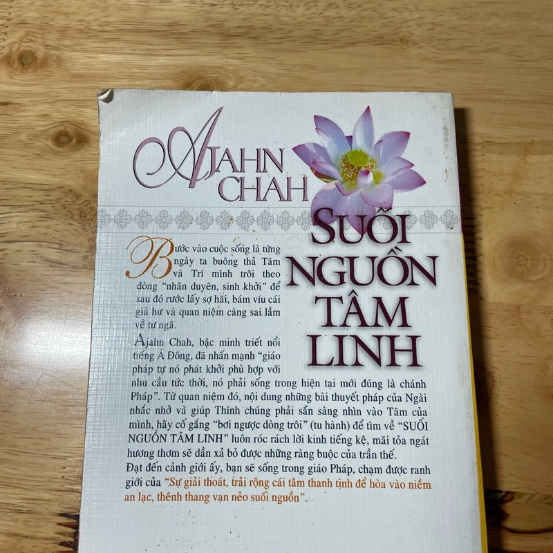 II Tựa sách: Suối Nguồn Tâm Linh - AJAHN CHAH - 2008 465913