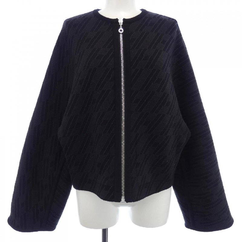 Áo khoác không cổ HERMES 3H2200D2 632185