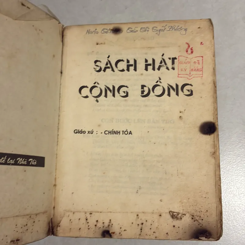 Sách hát cộng đồng - 199x 778580