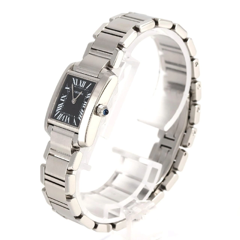 Cartier Tank Française SM W51026Q3 SS Quartz - Hàng hiệu Chính hãng 876084