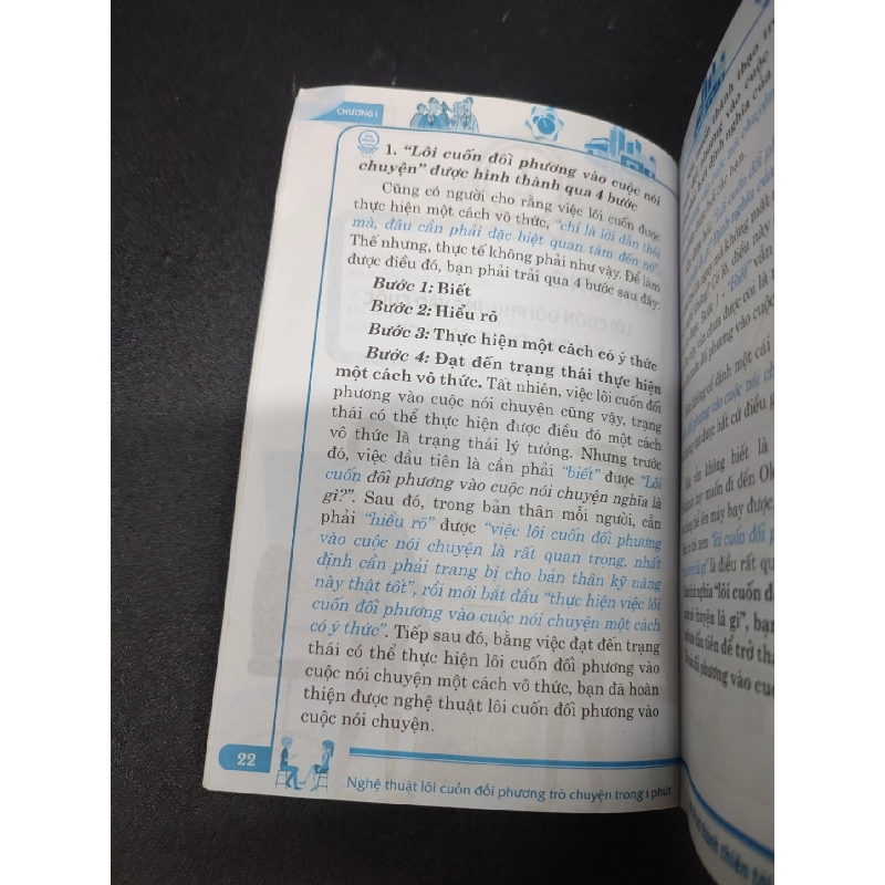 Nghệ thuật lôi cuốn đối phương trò chuyện trong 1 phút năm 2016 mới 80% ố nhẹ HCM0203 kỹ năng giao tiếp 913521