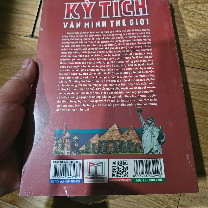 Kỳ tích văn minh thế giới (mới 100%)
87k (bìa 125k) 1003805