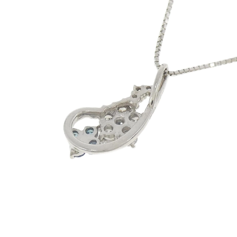 K18WG Hoa Kim Cương Dây Chuyền 0.44CT - Hàng hiệu Chính hãng 863429