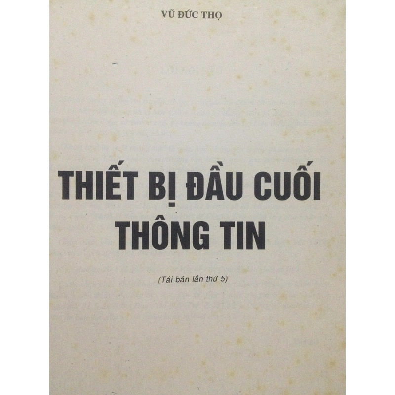 THIẾT BỊ ĐẦU CUỐI THÔNG TIN 495347