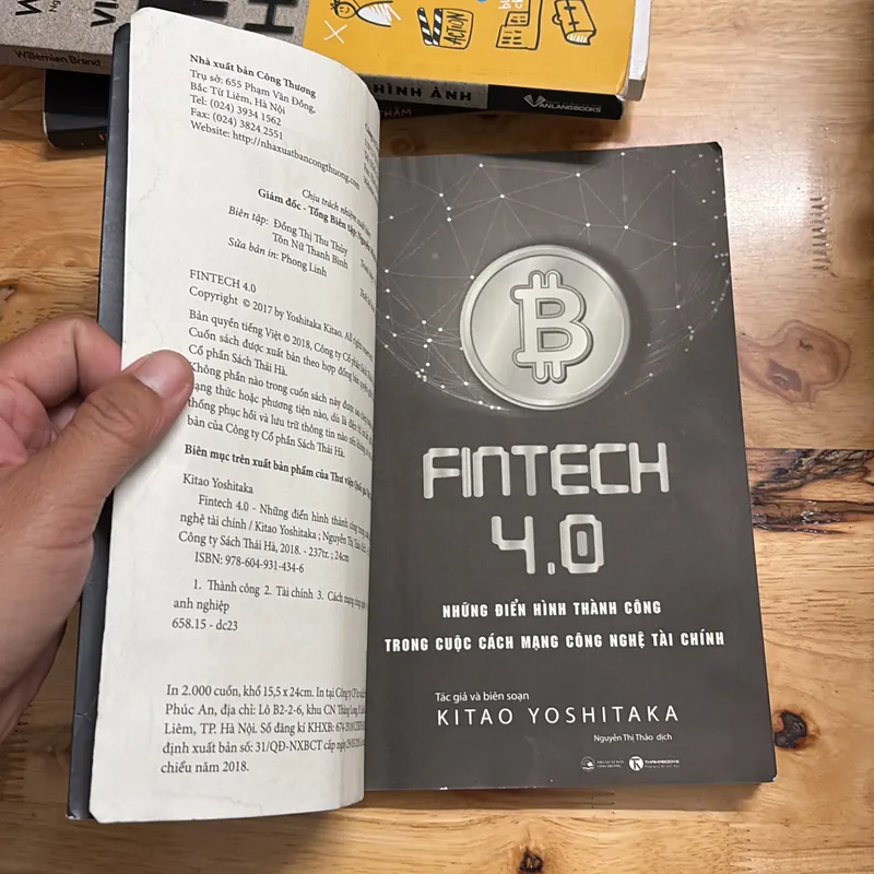 II Sách Công Nghệ: FINTECH 4.0 - KITAO YOSHITAKA - 2018 699296