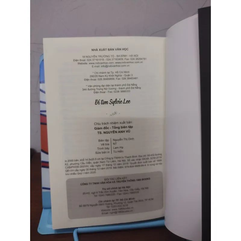 Sách: Đi Tìm Sylvie Lee - TG: 	 Jean Kwok 976635