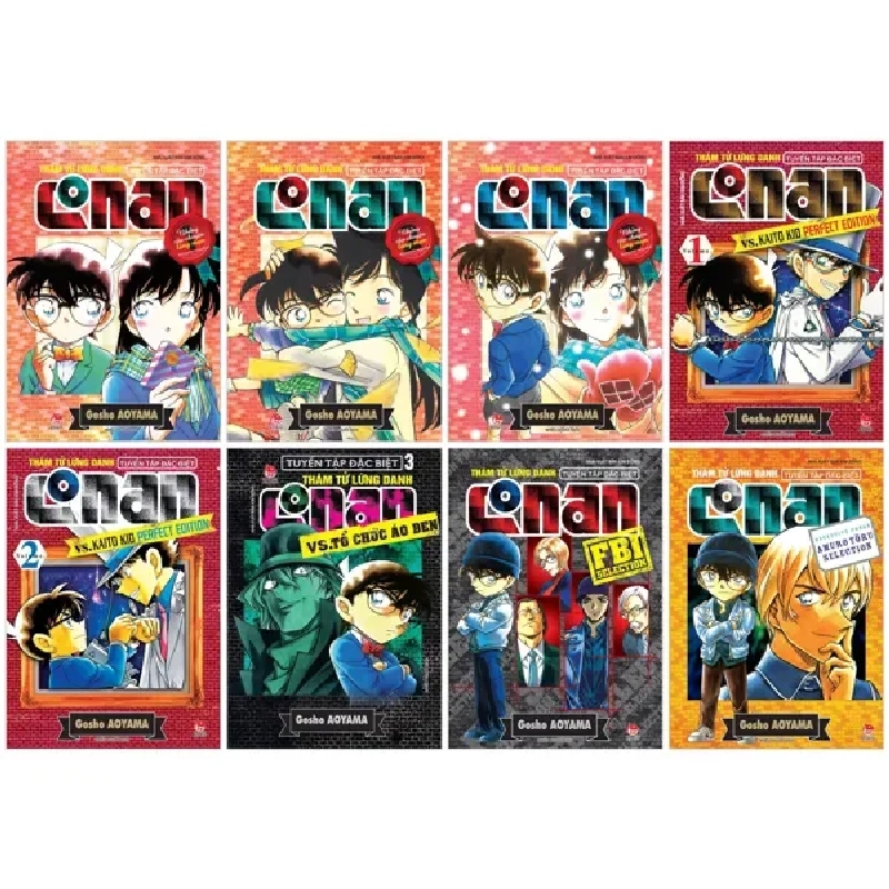 Combo Manga - Thám Tử Lừng Danh Conan - Tuyển Tập Đặc Biệt (Bộ 8 Cuốn) - Gosho Aoyama 742758