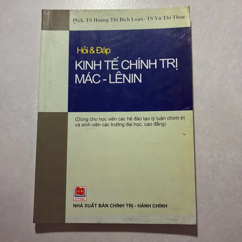 Hỏi đáp kinh tế chính trị Mác-Lênin 746502