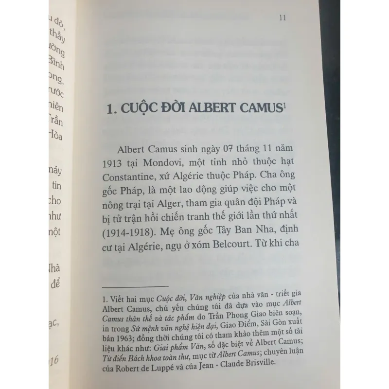 Nhà văn Triết gia ALBERT CAMUS 736356