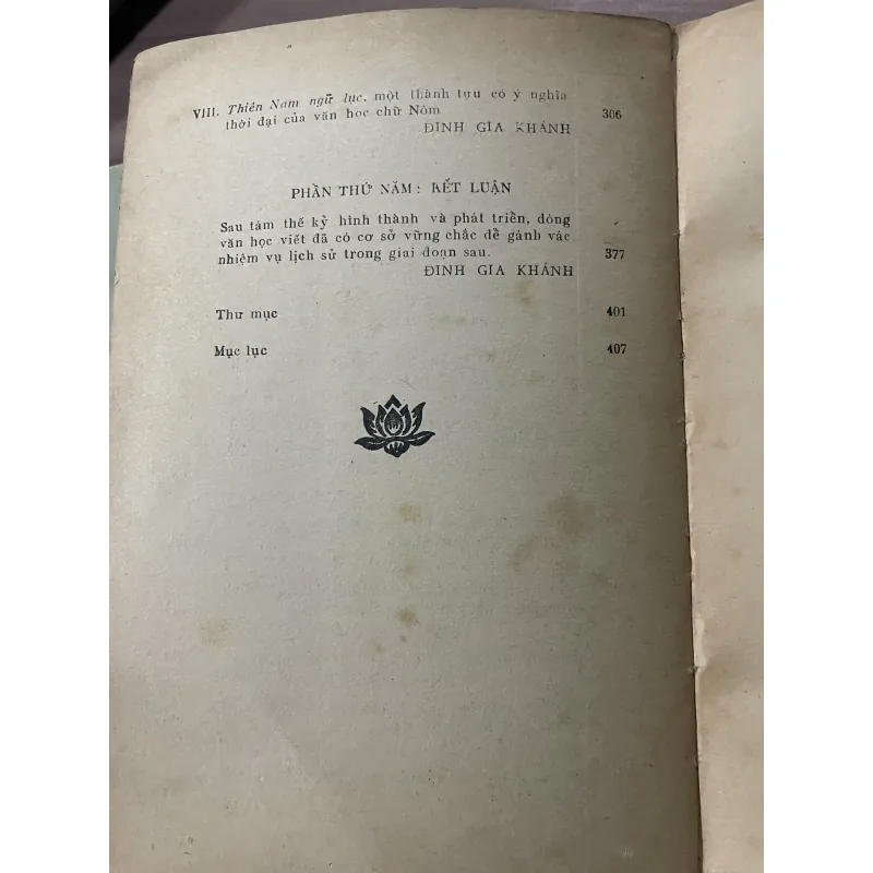 VĂN HỌC VIỆT NĂM THỂ KỶ THỨ X NỬA ĐẦU THỂ KỶ x - XVIII 748008