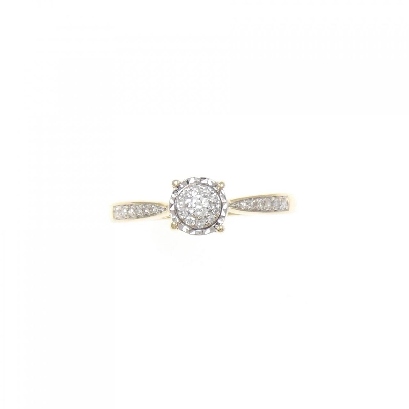 Nhẫn kim cương 750YG/750WG 0.03CT 670987