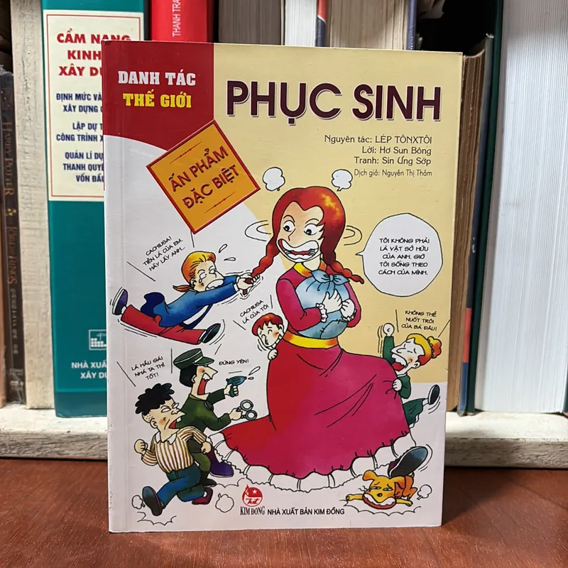 II Truyện Tranh _ Danh Tác Thế Giới: Phục Sinh (Ấn Phẩm Đặc Biệt) - LÉP TÔNXTÔI - 2020 732081