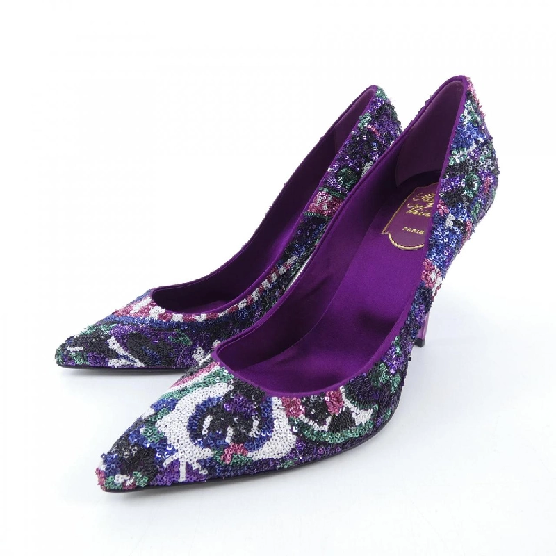 【Mã giảm giá】Giày cao gót ROGER VIVIER 664478