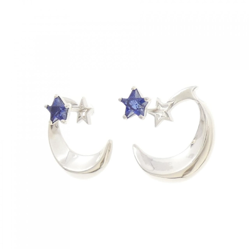 Trang sức Star Jewelry - Bông tai Sapphire tổng hợp - Hàng hiệu Authentic 847005