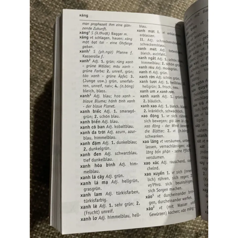 Từ điển Đức Việt, Việt Đức - khổ bỏ túi  1030001