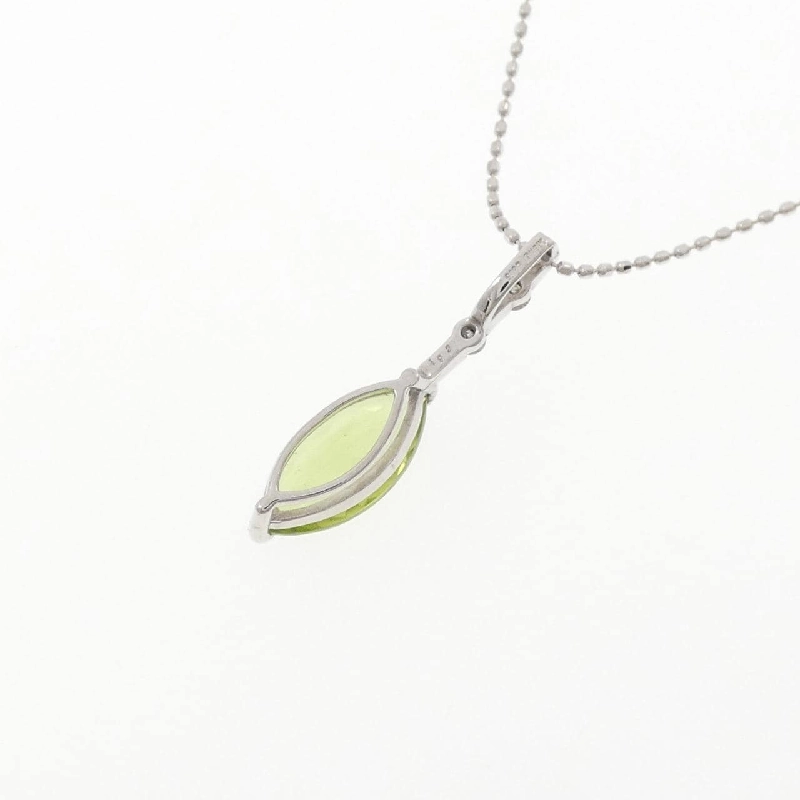 K18WG Peridot Necklace 1.92CT - Hàng hiệu Chính hãng 860591