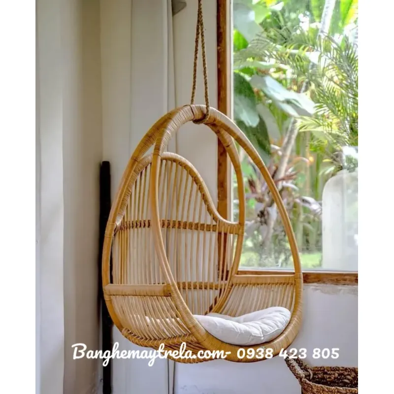 Ghế xích đu mây treo 1001400