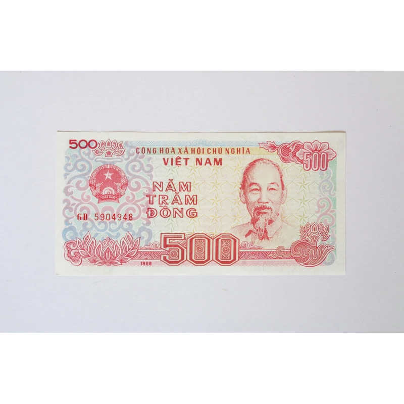 Tờ tiền 500 đồng xưa (GD 5904948) 370792