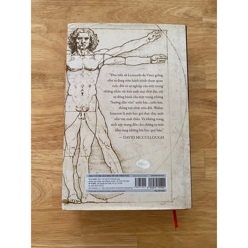 Sách - Leonardo Da Vinci (Bìa Cứng) - như mới 330668