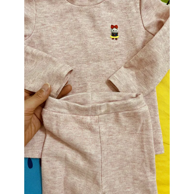 Combo 2 bộ nỉ cho bé từ 1 đến 2 tuổi pass rẻ 697704