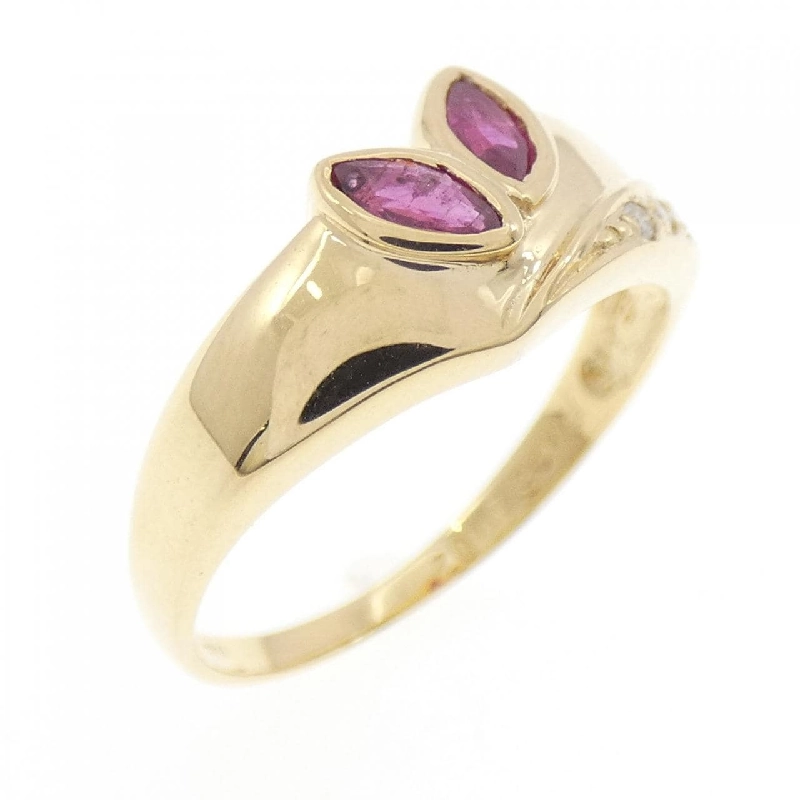 Nhẫn Ruby K18YG 0.25CT - Hàng hiệu Chính hãng 854275