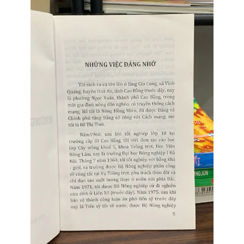 Những việc đáng nhớ- Nông Hồng Thái 600779