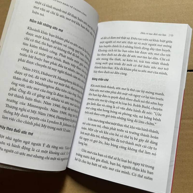 Cách tư duy khác về thành công 998560