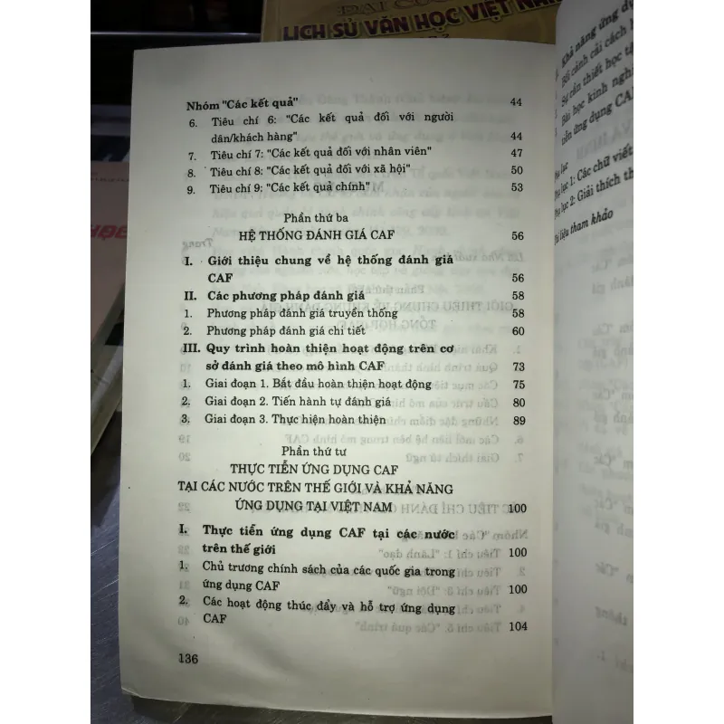 Khung đánh giá tổng hợp - Công cụ hoàn thiện hoạt động của cơ quan Nhà nước 757218