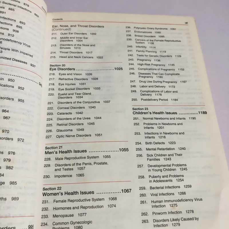 THE MERCK MANUAL OF MEDICAL INFORMATION 720848