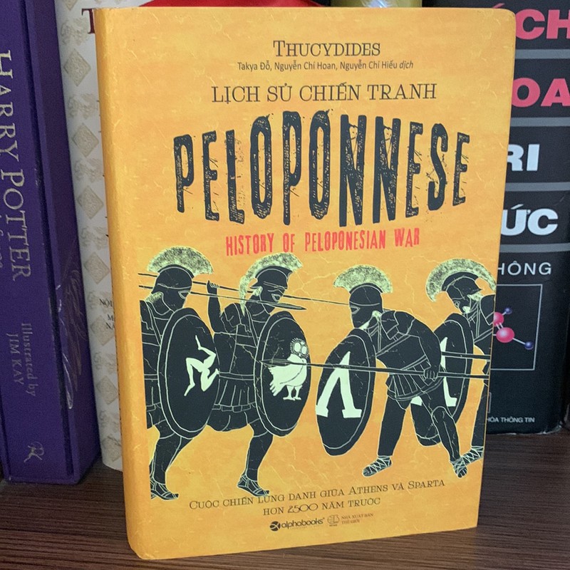 Sách Lịch Sử :Lịch sử chiến tranh Peloponnese (bìa cứng) mới 95% 149414