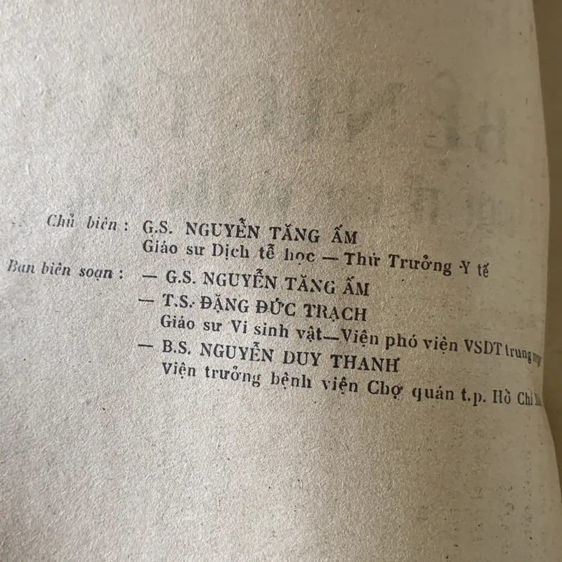 BỆNH TẢ DỊCH TẾ HỌC VÀ LÂM SÀNG, Nguyễn Tăng Ấm  709476