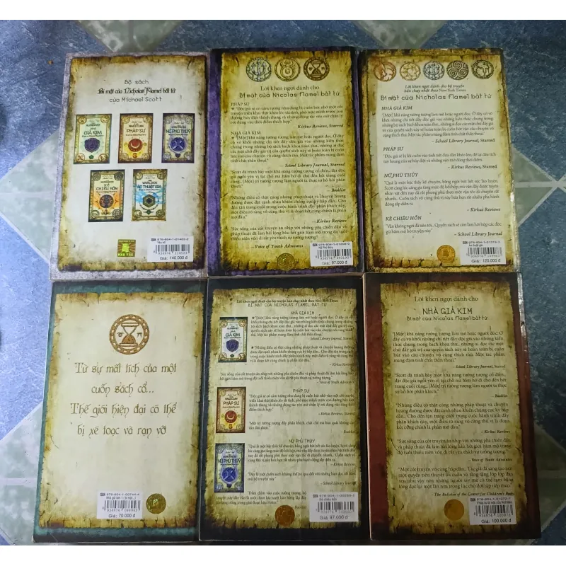 Bí mật của Nicohlas Flamel bất tử ( 6 tập) - Michael Scott 776904