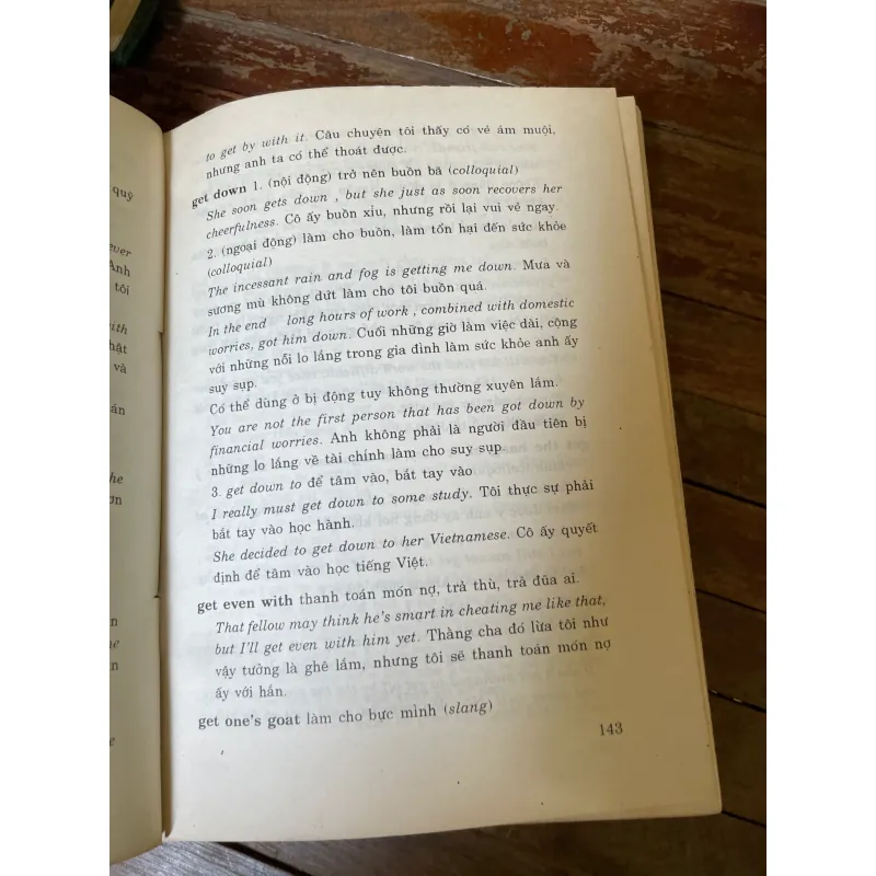 BÙI PHỤNG Động tữ thành ngữ ANH - VIET ENGLISH - VIETNAMESE YERBAL IDIOMS 626141
