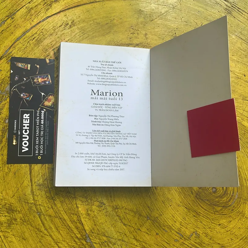 MARION MÃI MÃI TUỔI 13- NORA FRAISE - JACQUELINE REMY 713422